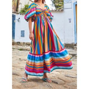 FARM Rio Striped Dress